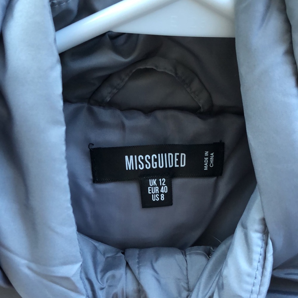 Missguided Gray Puffer - Picture 3 of 4